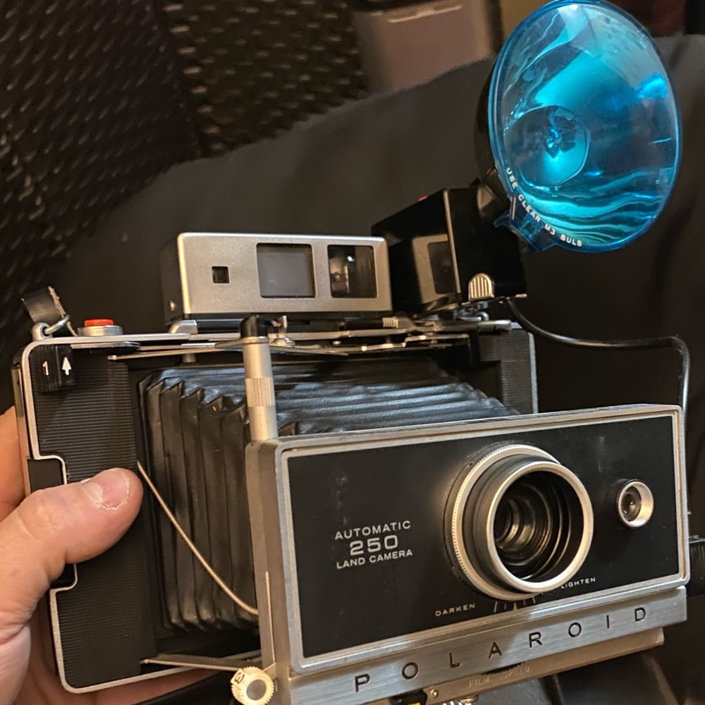 Polaroid 250 camera